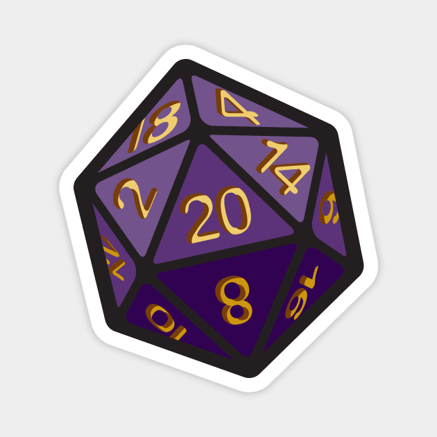 D20 Magnet by RollForTheWin