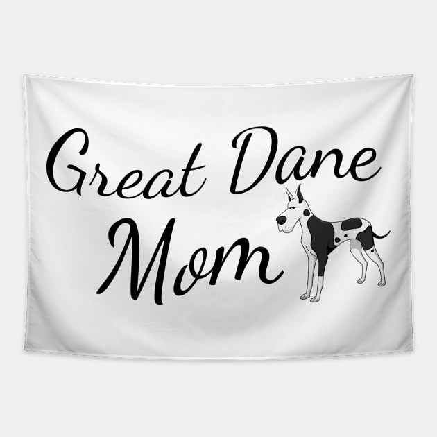 Great Dane Mom Tapestry by tribbledesign