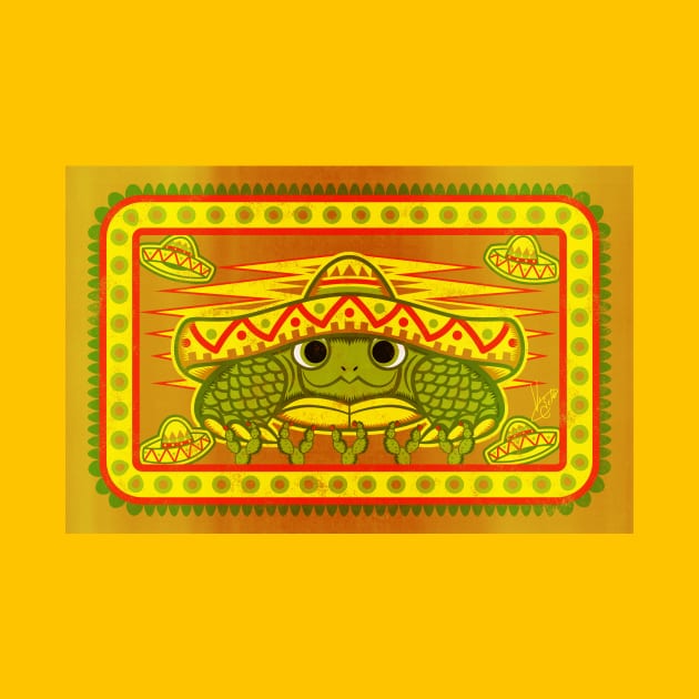 Sombrero Turtle by VicNeko