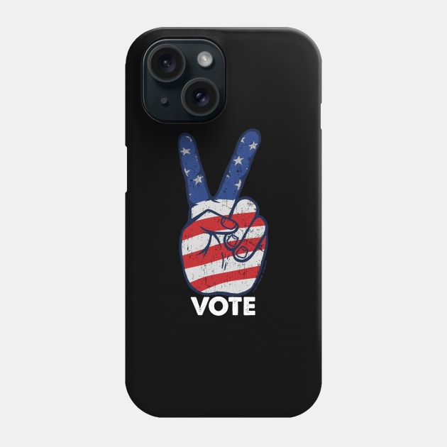 VOTE AMERICA Phone Case by Jitterfly