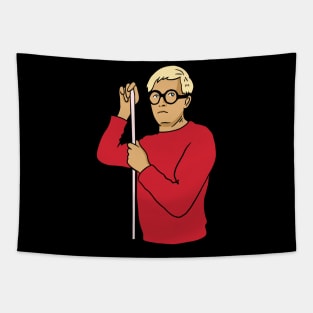 David Hockney Portrait Tapestry