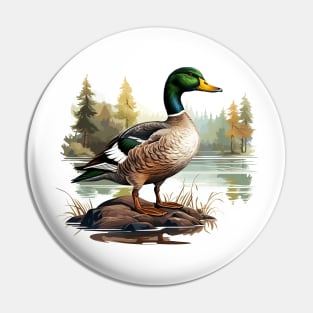 Mallard Pin