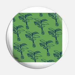 tropical plant hawaii aloha wear Pin