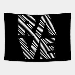 Rave Lines design Tapestry