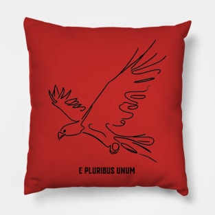 Eagle - E Pluribus Unum Pillow