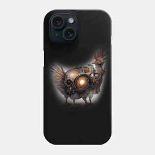 Robotic Steampunk Chicken Phone Case