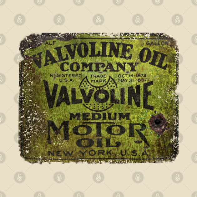 Valvoline Oil by Midcenturydave