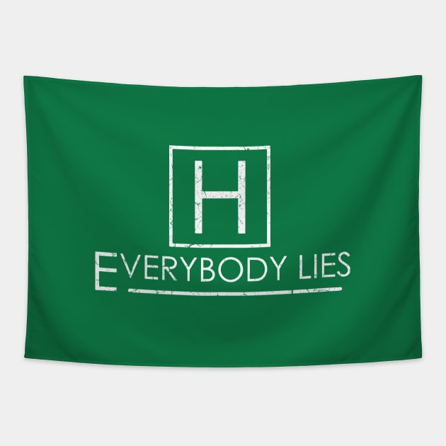 Everybody Lies // Dr House Tapestry by calm andromeda