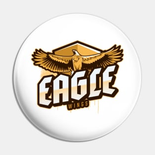 eSport Gaming Team Eagle Wings Pin