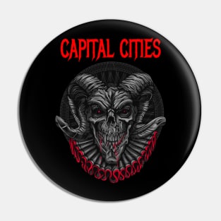 CAPITAL CITIES BAND Pin