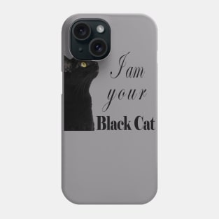 Black Cat Phone Case