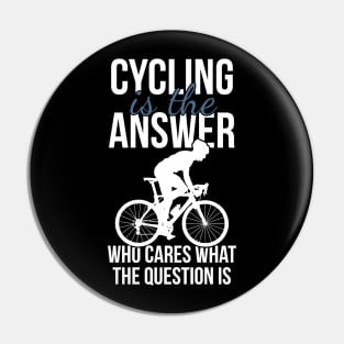 Cycling Ride Gravel Bike Racing Pin