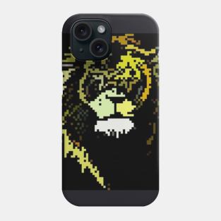 Pixel lion Phone Case