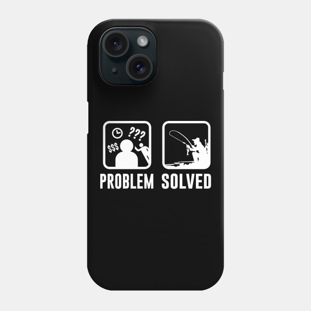 Fishing Problem Solved Phone Case by Imutobi