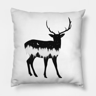 DEER IN THE FOREST Pillow