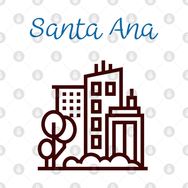 City Of Santa Ana by Booze & Letters