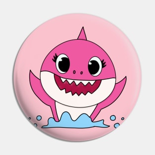 Mama Shark Pin