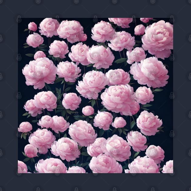 Pretty Pink Peonies by PurplePeacock