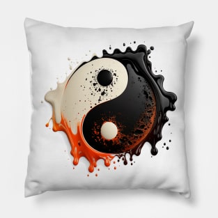 Yin Yang T-Shirt Pillow