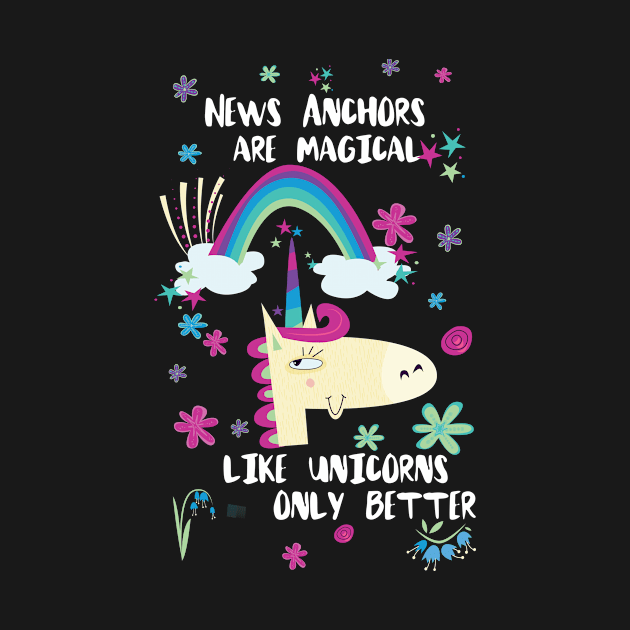 News Anchors Are Magical Like Unicorns Only Better by divawaddle