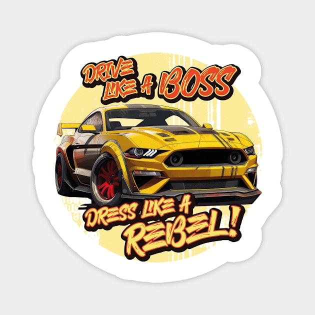 For car loving kid! Magnet by 24 D'esign Lab