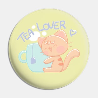 Tea lovers Pin