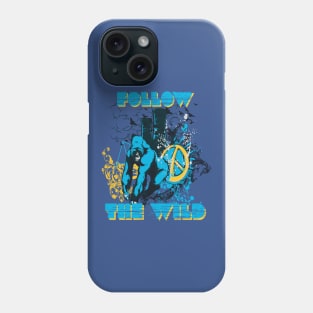 gorilla with peace sign power plant Phone Case