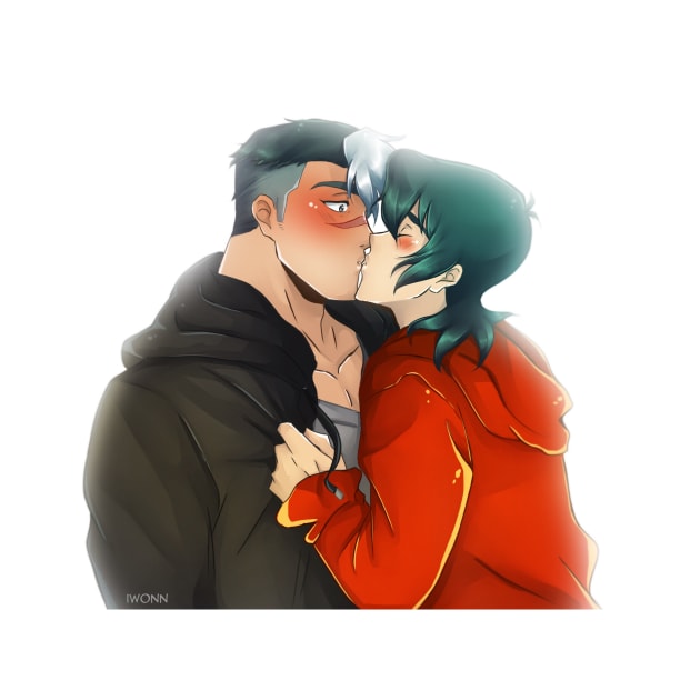 sheith surprise kiss by Iwonn