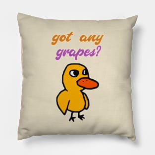 Got Any Grapes Duck Song Pillow