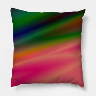 blue green grey red texture abstract art Pillow