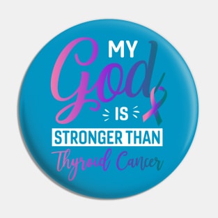 Thyroid Cancer Survivor Pin