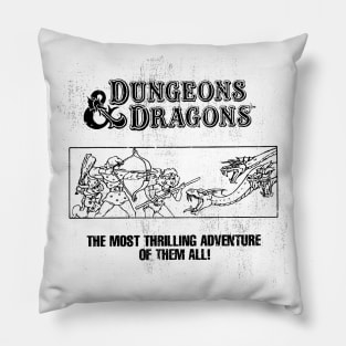 D&D Coming to a TV Near You! Pillow