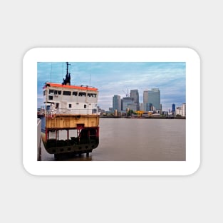 Canary Wharf London Docklands England UK Magnet