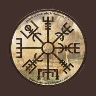 Vikings Vegvísir T-Shirt