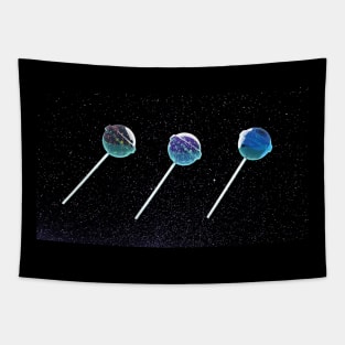 3D Planet Lollipop - Aesthetics Tapestry