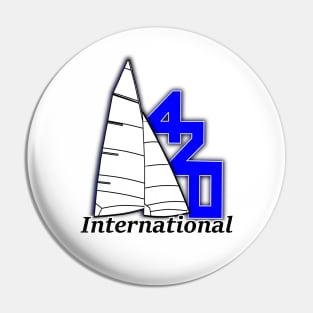 International 420 class Dinghy Pin