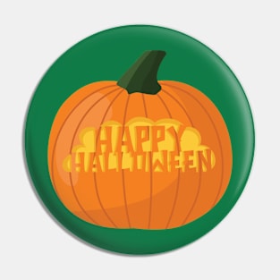 Happy Halloween Pumpkin Pin