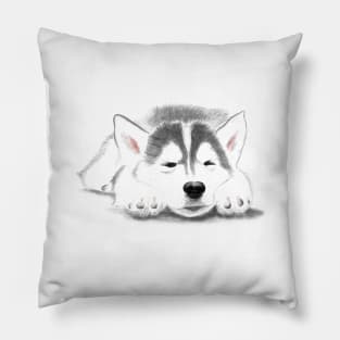 Husky puppy Pillow