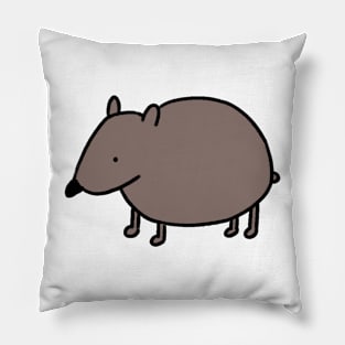 Little rock hyrax Pillow