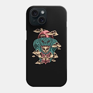 Artwork Illustration Humans With Snake Abilities Phone Case