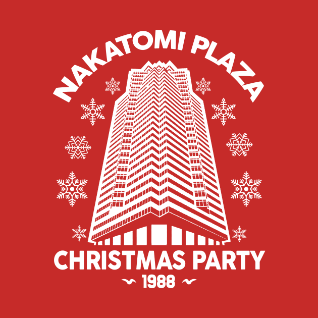 Nakatomi Christmas Party Shirt by Nikkyta