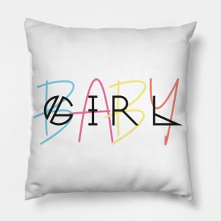 Baby Girl Pillow