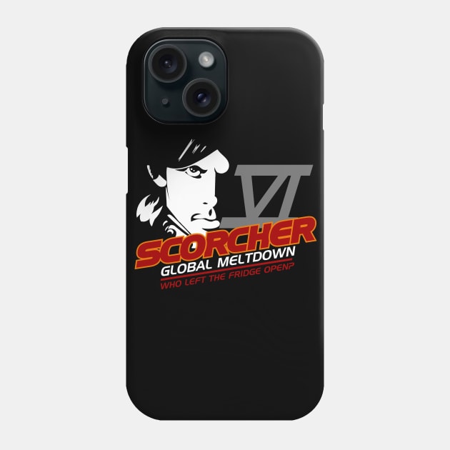 Tugg Speedman Scorcher VI Who Left the Fridge Open Phone Case by Meta Cortex