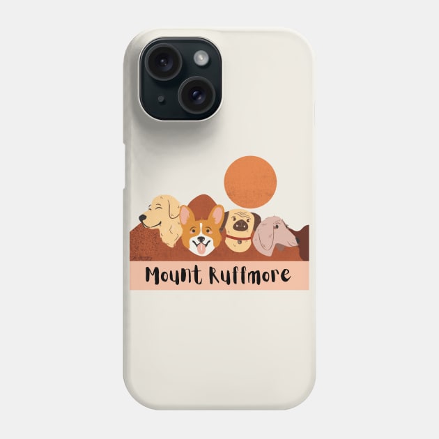 Mount Ruffmore Phone Case by Belcordi