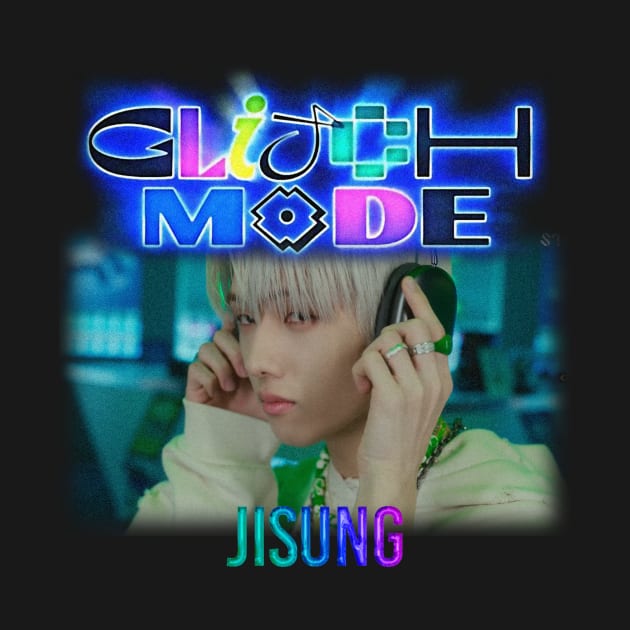 Jisung NCT dream - glitch mode by GlitterMess