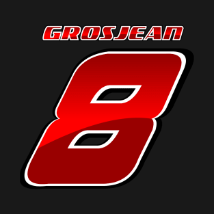 Romain GROSJEAN_8_2014 T-Shirt