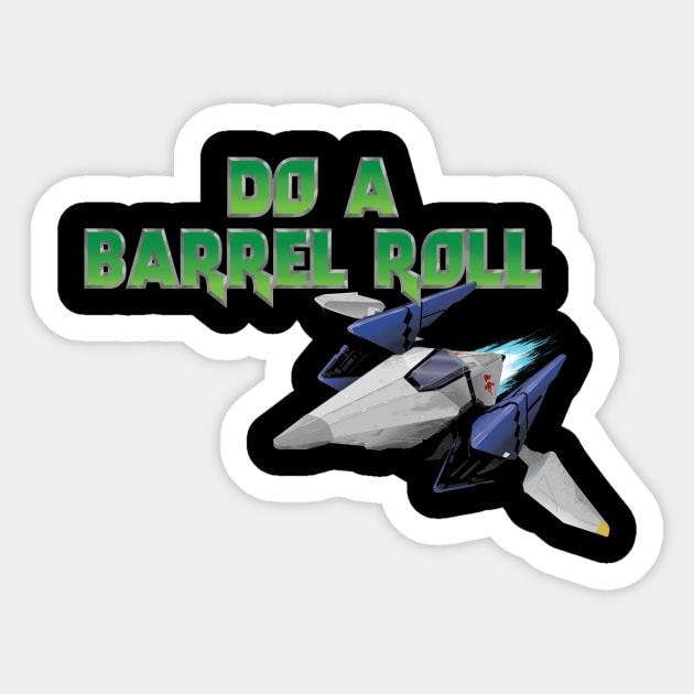 Do a Barrel Roll - Star Fox - Sticker