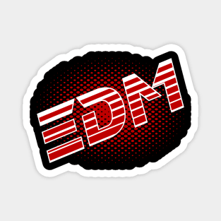 EDM Hardstyle Festival Dance Music Gift Magnet