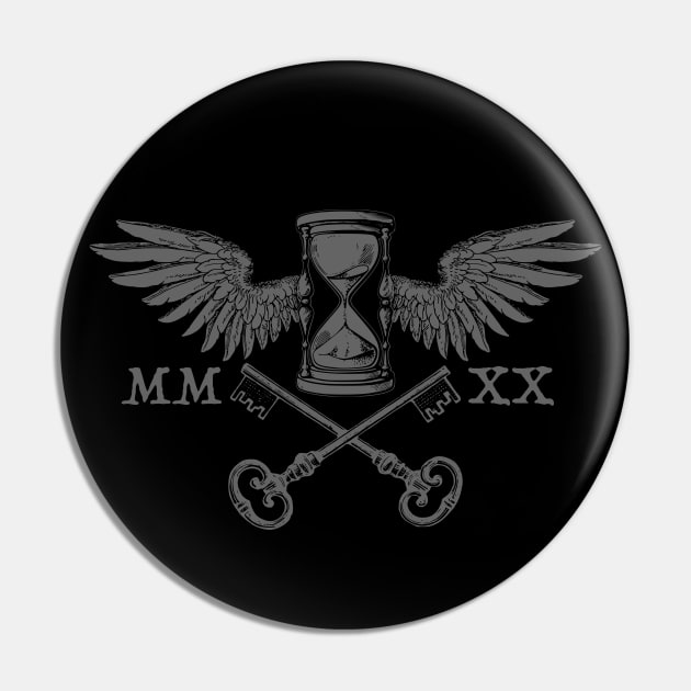 Memento Mori Pin by RavenWake