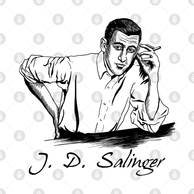 Salinger 1 by HelenaCooper
